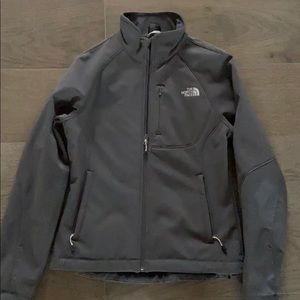 Gray North Face Jacket